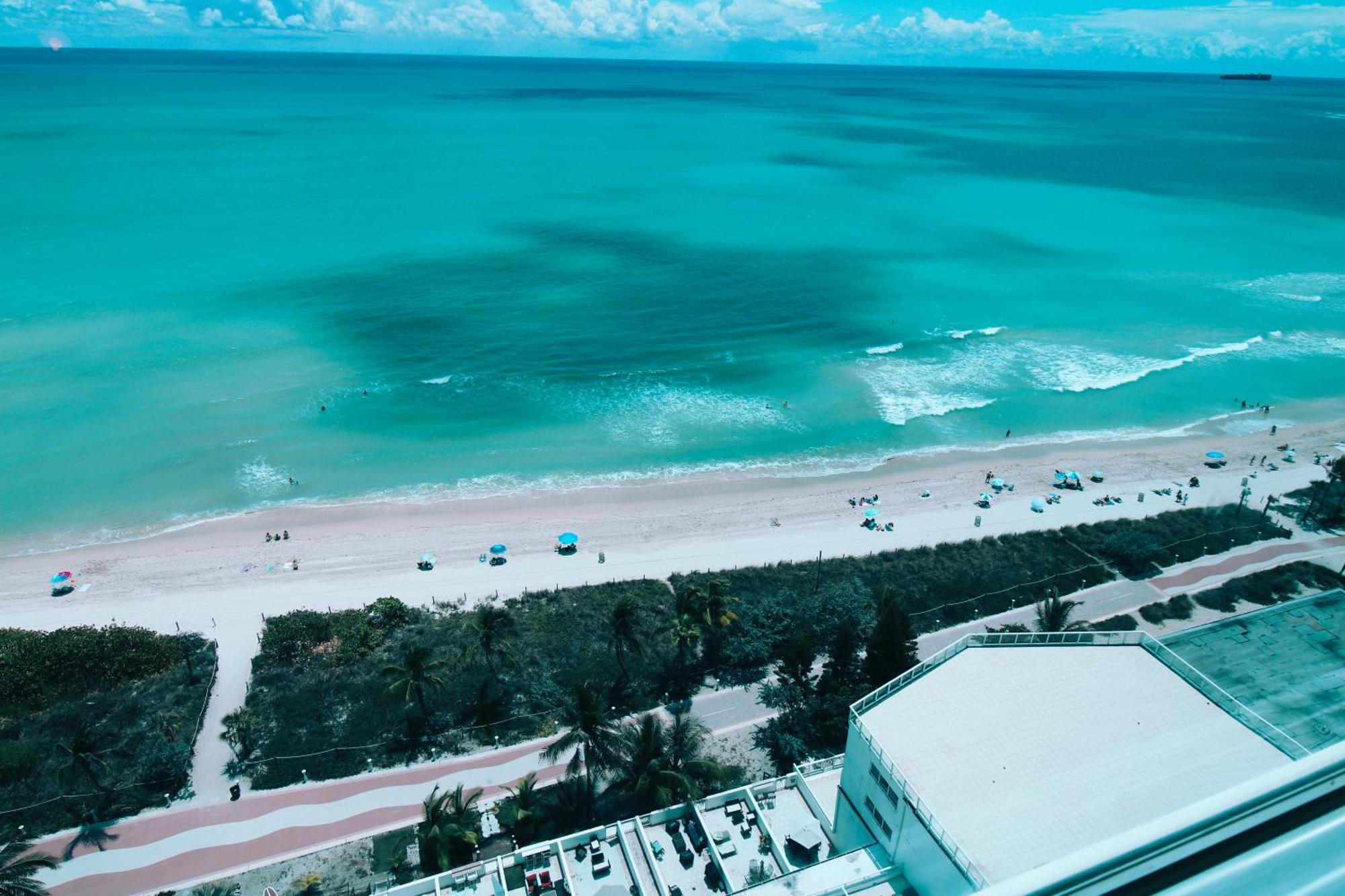 Castle 1733 Ocean View Studio With Direct Beach Access, Pool, Tennis & Free Parking Miami Beach Exteriör bild