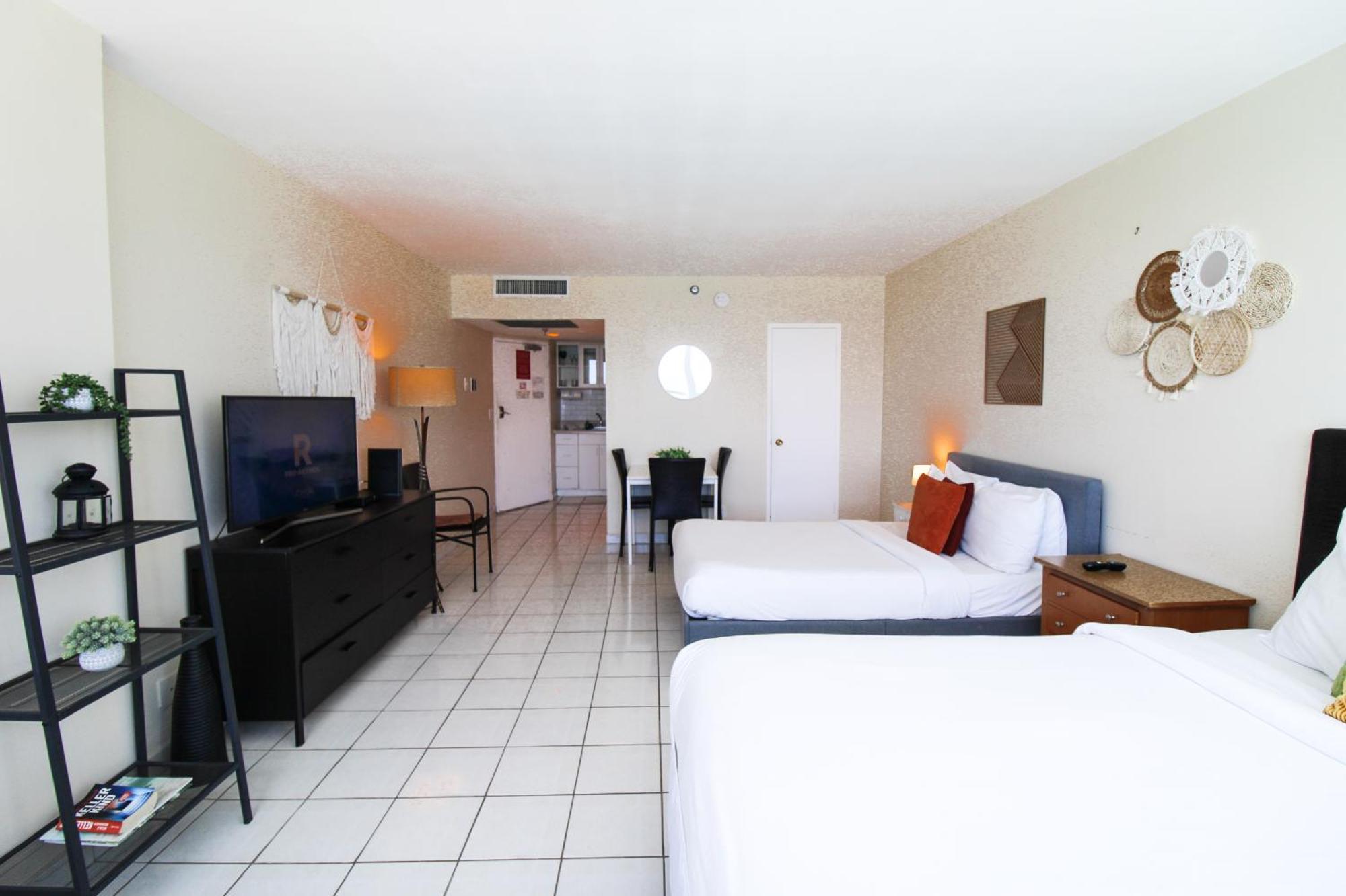 Castle 1733 Ocean View Studio With Direct Beach Access, Pool, Tennis & Free Parking Miami Beach Exteriör bild
